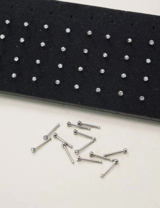 10%20Pcs%20Rhinestone%20Piercing%20Nose%20Ring%20-%20Image%202