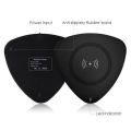 Auckly 10W Qi Fast Wireless Charging Pad [6mm Ultra Slim] with Anti-Slip Mat. 