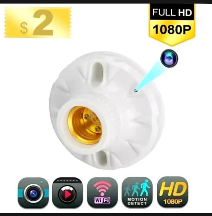 Holder Camera With Audio And Video Function With V380 App Of 1080p