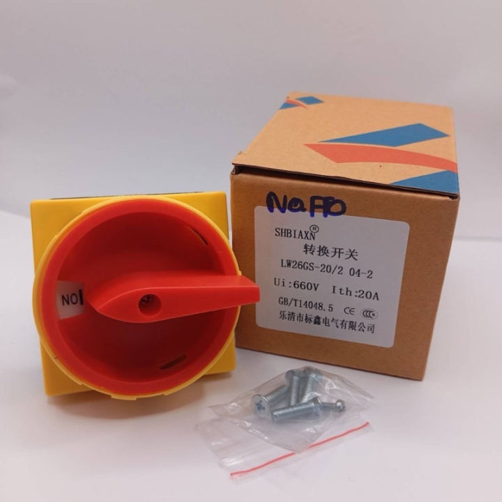 LW26GS-20/2%2004-2%20NO-FFO%20breaker%20switch%2025A/32A%203-Pole%202-pole%20rotary%20cam%20on-off%20power%20for%20industrial%20stores%20-%20Image%202