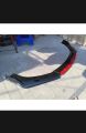 Car Front Bumper lip 3 pcs Black and Red Splitter Lip Body kit Universal For All Type of.... 