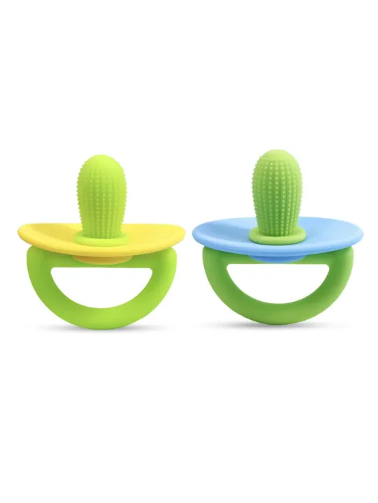 Silicone%20Teether%20Ring,%20Pacifier%20Type%20Teething%20Tool,%20Soft%20Molar%20Stick%20with%20Massage%20Dot%20-%20Image%206