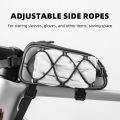 ROCKBROS Bicycle Top Tube Bag Light Reflective MTB Road Bike Storage Bag Portable 0.9L Capacity Front Frame Riding Cycling Bags. 