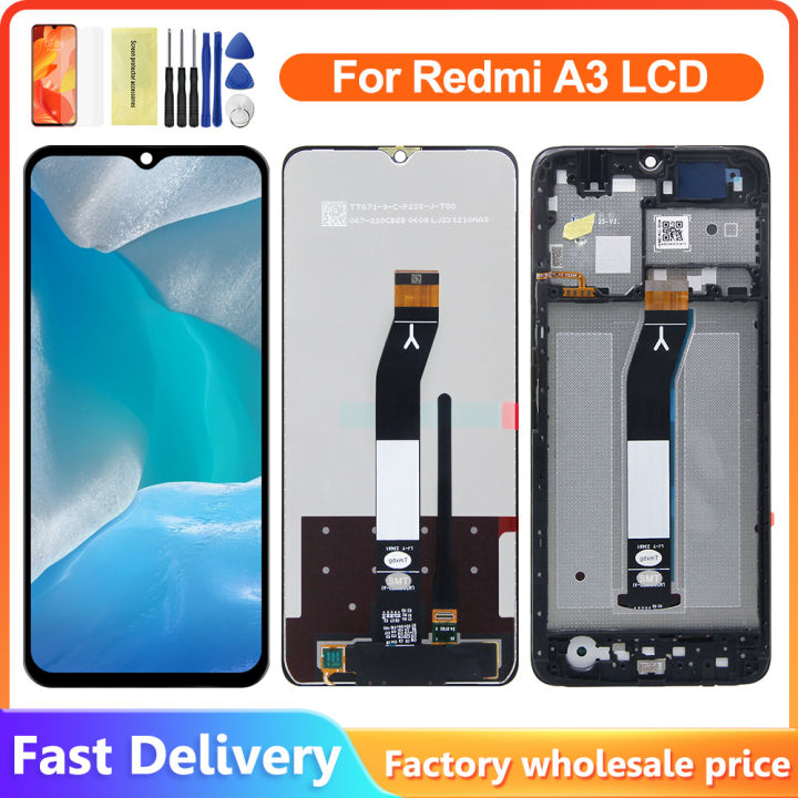 6.71'' For Redmi A3 LCD Screen Display Digitizer Assembly Replacement Parts For Redmi A3 23129RN51X 23129RN51X Display