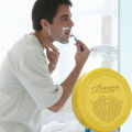 Man Shaving Soap Gentle Clean Keep Fresh Smooth Texture Foam Rich Reducing Irritation Men Beard Care Soap Effect Protect. 