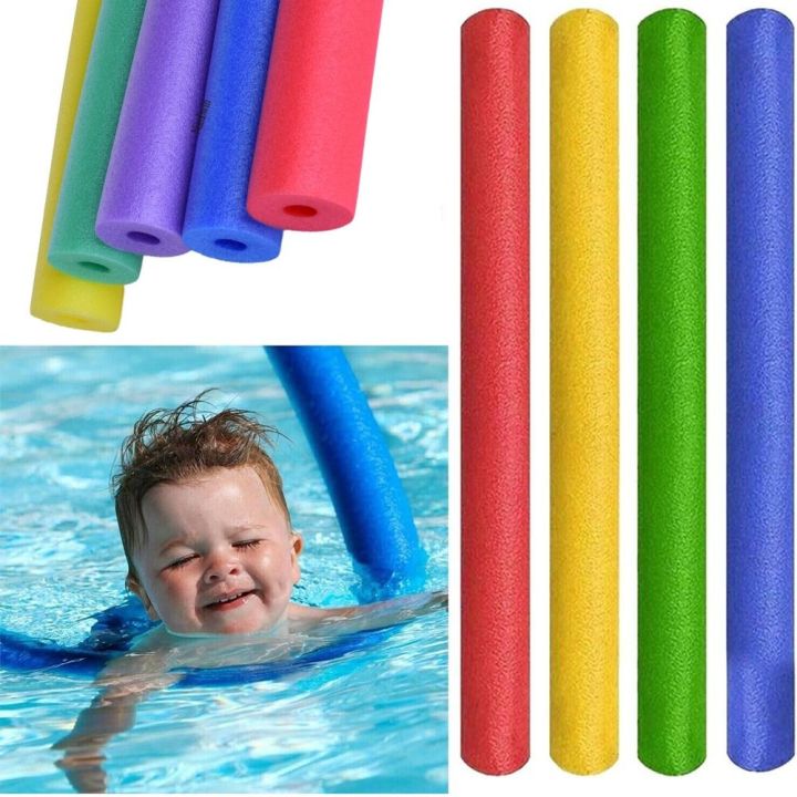 New Multicolor Swimming Pool Foam Noodle Float Aid Swim Noodles Ring