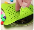 Silicone Rubber Five-pointed Star Sink Filter Sea Star Drain Cover Sink Strainer Leakage Filter for Kitchen and Bathroom. 