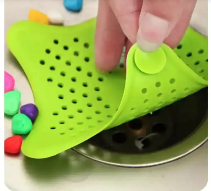 Silicone%20Rubber%20Five-pointed%20Star%20Sink%20Filter%20Sea%20Star%20Drain%20Cover%20Sink%20Strainer%20Leakage%20Filter%20for%20Kitchen%20and%20Bathroom%20-%20Image%203