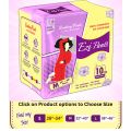 Ezi Pants Pack of 10 Period Panty For Women - Ultra Abrosbent Sanitary Pants. 