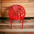 RFL Stylee Classic Folora Arm Chair Red. 