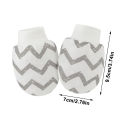 6Pairs/lot Newborn Gloves Protection Face Baby Boy Mittens Soft Cotton Anti-Scratch Gloves Cartoon Printed Girls Infant Supplies. 
