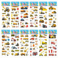 5 Sheets Kids Stickers Puffy Stickers for Children Birthday Christmas New Year  for Girl Boy Scrapbooking Cartoon Stickers. 