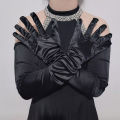 Women 70CM Lengthen Satin Gloves Opera Performance Clothing Accessories Long Mittens Elegant Wedding Evening Party Etiquette. 