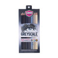 Master art master art wood color pencil long stick 12 colors (Grey-black tone) Grey scale Msta Coloured pendls 12C greyscale set. 