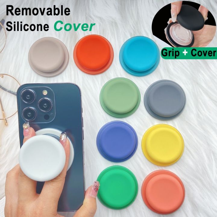 Grippopso%20Magnetic%20Cell%20Phone%20Holder%20Griptok%20Socket%20360%C2%B0%20With%20Silicone%20Cover%20For%20Magsafe%20Grip%20Finger%20Ring%20Holder%20Stand%20-%20Image%205