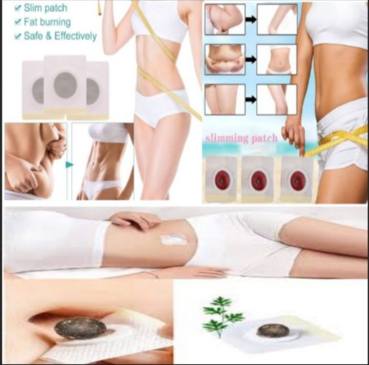 10 Pcs Slimming Patch Fat burning Abdominal Exercise Weight Loss Stickers