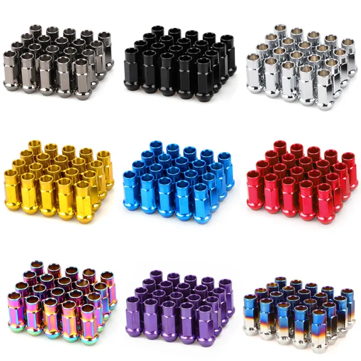 20PCS%20Iron%20colorful%20Car%20Modification%20Wheel%20Nuts%20Lug%20Nuts%20Bolts%20M12x1.5%20M12x1.25%20For%20KIA%20Lincoln%20Suzuki%20-%20Image%206