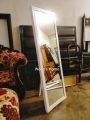 Full size white mirror with adjustable stand , TikTok mirror. 