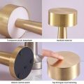 Golden LED Desk Lamp with Touch Sensor - 3 Light Modes, Dimmable, and USB Rechargeable. 