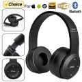 P47 On Ear Wireless Headphones Dynamic Plastic Mobile Phone Earphone with Volume Control / with Microphone / Noise-isolating Headset. 