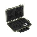 22 Slots SD Card Case Holder Waterproof Memory Card Storage Box for 8 SD SDHC SDXC Cards +12 MicroSD TF MSD Cards+2Nano SIM Card. 