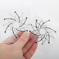 1 Pair  Nipple Transparent Self Adhesive Breathable Comfortable Stickers Rhinestone Breast Petals Lingerie Pasties Bras. 