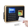 Bisofice Biometric Time Clock Attendance Machine for Employees 1000pcs Fingerprint/1000pcs Password/1000pcs ID Card 5 Languages. 