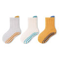 3 Pairs Kids Socks for Boys And Girls Cute Comfortable Breathable Non-Slip Floor Socks for Baby Toddlers. 