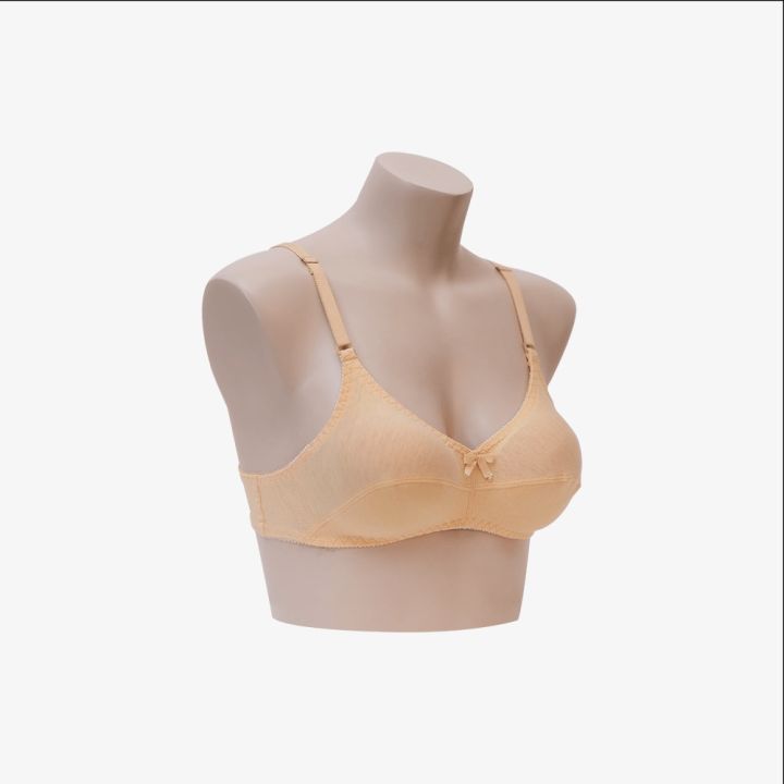 Original IFG CLASSIC Bra ( Pure Cotton ) / Elastical Borders /Material with Whole borders Of Elastic to Support / Best for Summer Wear / Best for Girls And Women