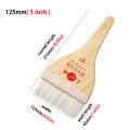 Wool Brush Wooden Handle Food Grade Decoration Paint Coating Latex Cleaning Barbecue Baking Painting. 