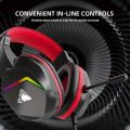 JEDEL-GAMING GH-269 GAMING HEADSET 7.1 USB SEVEN-COLOR BREATHING LIGHT. 
