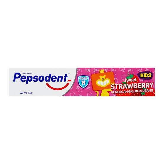 Pepsodent Kids Toothpaste Sweet Strawberry 50 g