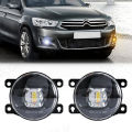 LED Fog Light For Citroen Ford Honda Suzuki Isuzu Mitsubishi Renault Auto Car Fog Lamp 8000LM 30W White Yellow 12V Waterproof. 