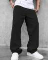 Men’s Black Wide Leg Denim Jeans | Men’s Baggy Jeans | ZRANZIE. 