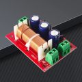 YLY-2088 2 Way Crossover Filters Module 400W Audio Speaker Frequency Divider Adjustable Full Range Treble Bass Welding Free. 