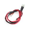 Kyosho Mini-Z LED Light Lamp MZW429R for MA020 AWD/MR03 FWD RWD, Clear & Red Sport Light for RC Car Accessories. 