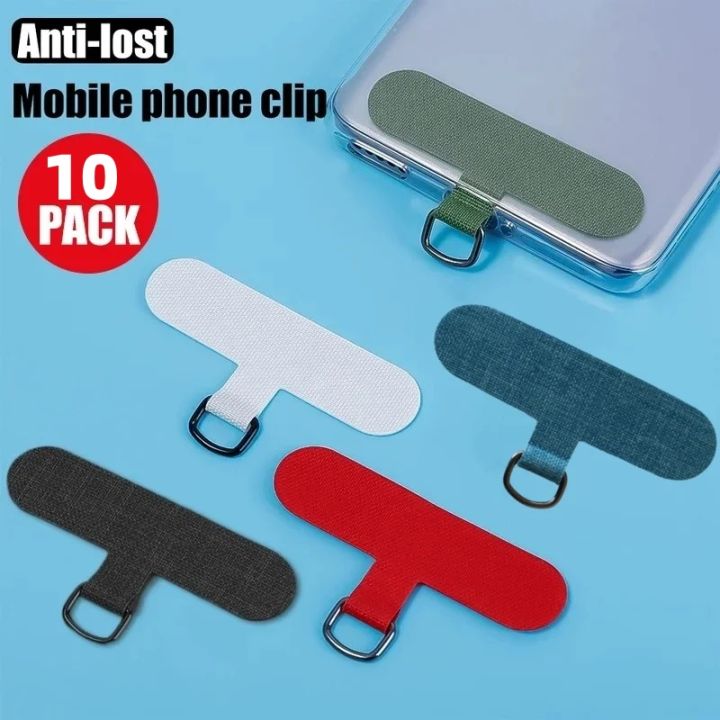 Universal Mobile Phone Lanyard Straps Gasket Anti-lost Nylon Detachable Phone Hanging Cord Patch Replacement Sling Tether Pad