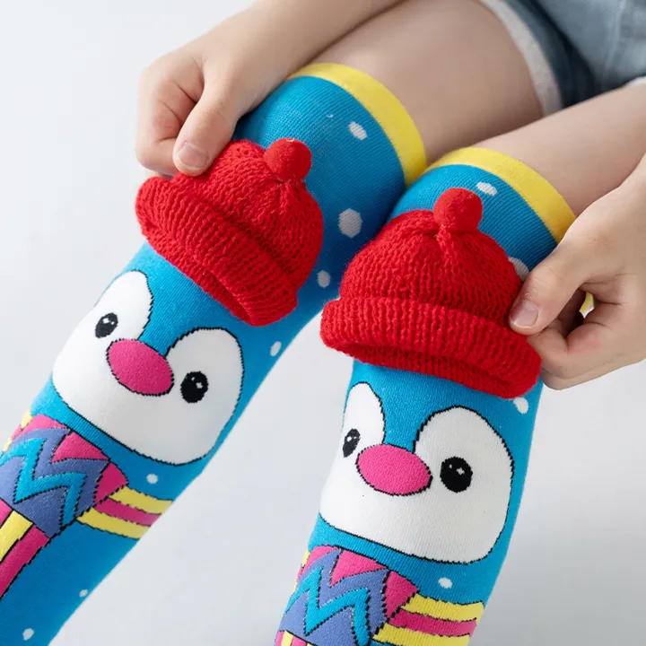 Cartoon%20Dog%20Rabbit%20Girls%20Boys%20Stockings%20Funny%20Penguin%203D%20Kids%20Socks%20Party%20Festival%20Children%20Long%20Socks%20Knee-high%20Socks%20-%20Image%204