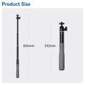 TELESIN Waterproof Divng Selfie Stick Floaty Monopod 360° Rotation Ball Head Selfie Stick for   Osmo Action Insta360. 
