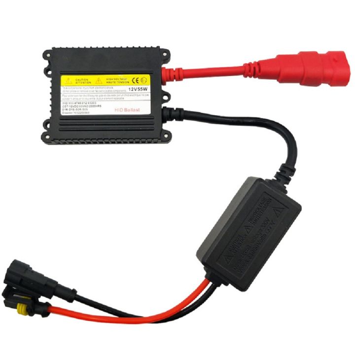 1PC Slim HID Ballast 55W Direct Direct Current 12V HID Xenon Ballast Replacement For H1 H3 H7 H8 H11 9005 9006 Xenon Bulbs