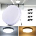 open surface light, new frameless, 18Watt 220V, easy to install, available in 3 shades, white, warm yellow, natural white, lighten your decore. 