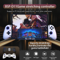 BSP D11 Telescopic Game Controller RGB Light Mobile Phone Gamepad with Turbo/6-axis Gyro/Vibration for Android iOS PS4 Switch IP. 