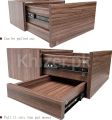 Floating Nightstand , Secret drawer ,Bedside Table. 