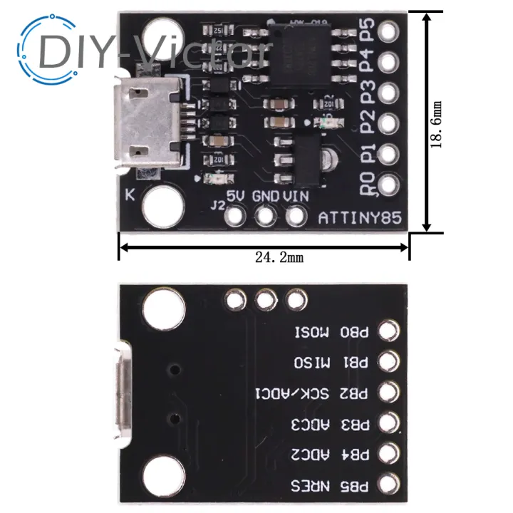 Blue%20Black%20TINY85%20Digispark%20Kickstarter%20Micro%20Development%20Board%20ATTINY85%20module%20for%20Arduino%20IIC%20I2C%20USB%20-%20Image%204