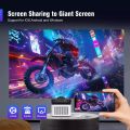 Magcubic 8K HY450 Projector HY-450 smart Android projector 900ANSI Ultra Short Throw indoor outdoor Allwinner H716 BT5.4 Auto Offset Electronic Focus WIFI6 Dual speaker home theater projector system home cenima. 
