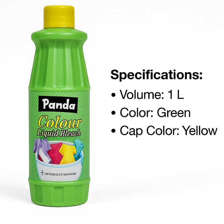 Panda liquid colour bleach Detergent Booster Colour protection Stain removal