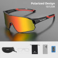 ROCKBROS Polarized Bike Glasses Bike Eyewear Sunglasses Outdoor Running Goggles UV400 Sun Protection Large Frame Glasses. 