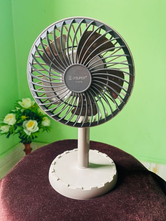 Joy%20Super%20JY-2218%20DC%20Rechargeable%20Portable%20Mini%20Table%20Fan%20%20Moving%20Fan%2045%20Degree%20Rotating%20JY-2218%20-%20Image%203