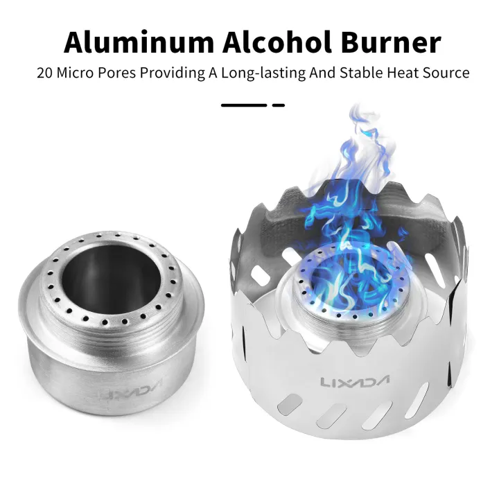 Camping%20Stove%20100ml%20Aluminum%20Alcohol%20Burner%20with%20Small%20Stainless%20Steel%20Windshield%20Camp%20Stove%20for%20Camping%20Hiking%20Survival%20-%20Image%203