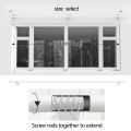 Simple and Practical Curtain Rods, Suitable for 23-80inch Windows Sturdy and Durable, Simple Installation. Suitable for Bedroom, Living Room and Dining Room. With Gifts.